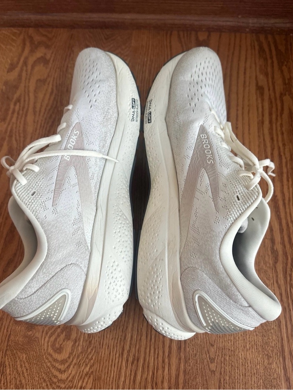 Brooks Ghost 16 Running Shoes Mens 13 Cream - Picture 5 of 8